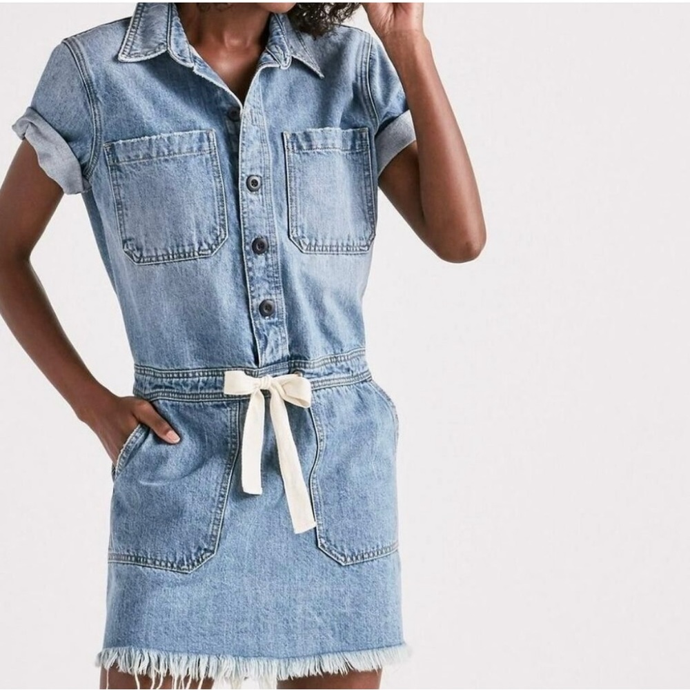 Lucky denim dress, size medium